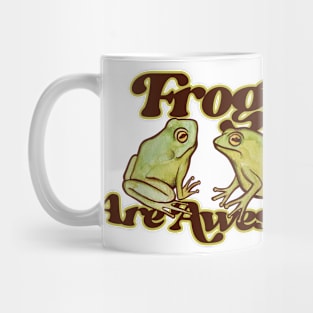 Frogs Are Awesome Mug